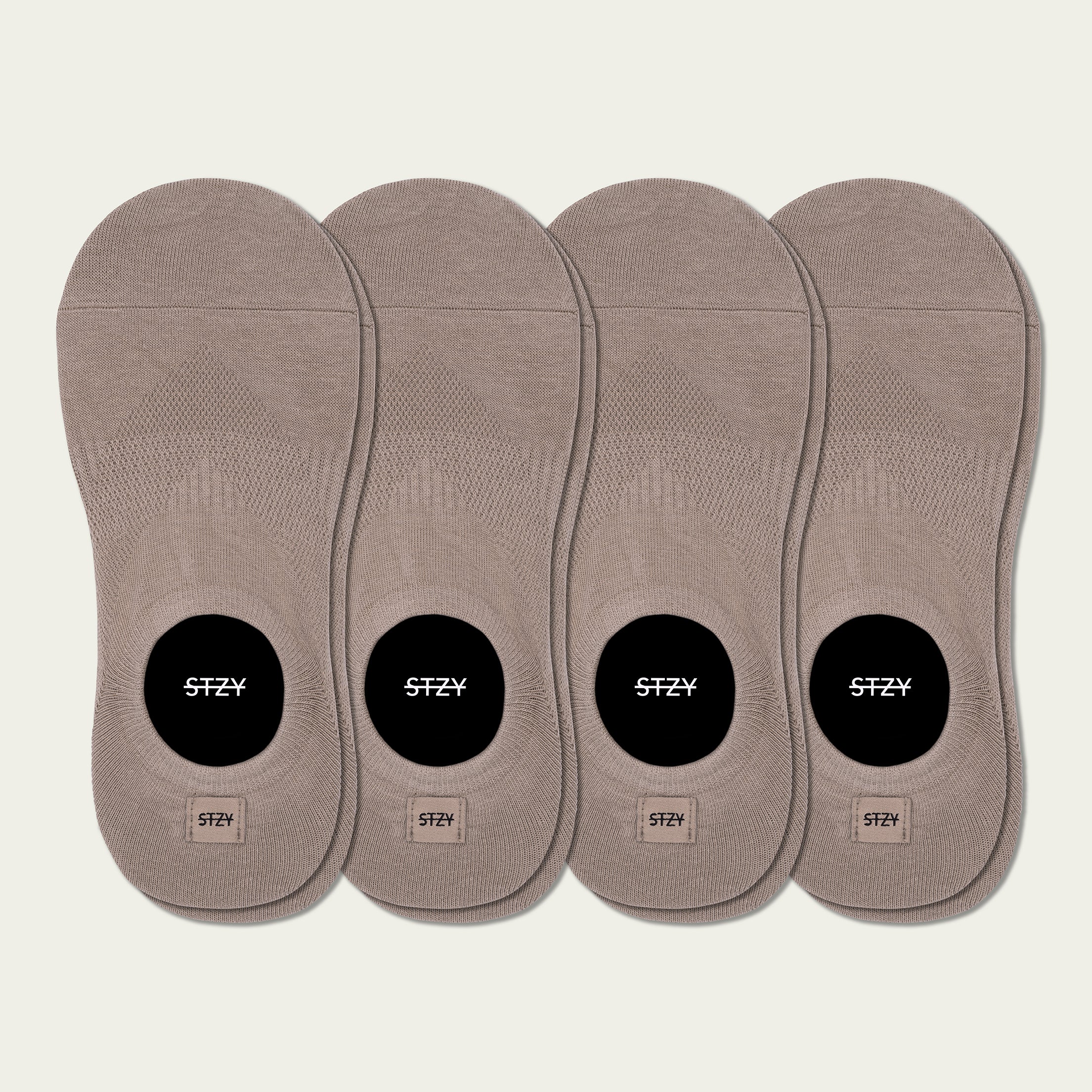 Skinnys No-Show Starter 4-Pack || Super-Thick Socks in Dual Styles